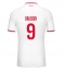 Strój piłkarski AS Monaco Folarin Balogun #9 Koszulka Podstawowej 2024-25 Krótki Rękaw