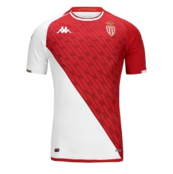 Strój piłkarski AS Monaco Koszulka Podstawowej 2023-24 Krótki Rękaw