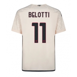 Strój piłkarski AS Roma Andrea Belotti #11 Koszulka Wyjazdowej 2023-24 Krótki Rękaw