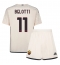 Strój piłkarski AS Roma Andrea Belotti #11 Koszulka Wyjazdowej dziecięce 2023-24 Krótki Rękaw (+ Krótkie spodenki)