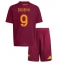Strój piłkarski AS Roma Artem Dovbyk #9 Koszulka Podstawowej dziecięce 2025-26 Krótki Rękaw (+ Krótkie spodenki)