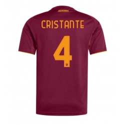 Strój piłkarski AS Roma Bryan Cristante #4 Koszulka Podstawowej 2025-26 Krótki Rękaw