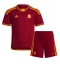 Strój piłkarski AS Roma Bryan Cristante #4 Koszulka Podstawowej dziecięce 2023-24 Krótki Rękaw (+ Krótkie spodenki)