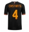 Strój piłkarski AS Roma Bryan Cristante #4 Koszulka Trzeciej 2023-24 Krótki Rękaw