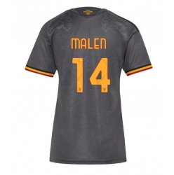 Strój piłkarski AS Roma Donyell Malen #14 Koszulka Trzeciej damskie 2026-27 Krótki Rękaw