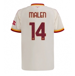 Strój piłkarski AS Roma Donyell Malen #14 Koszulka Wyjazdowej 2026-27 Krótki Rękaw