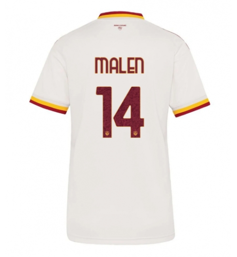 Strój piłkarski AS Roma Donyell Malen #14 Koszulka Wyjazdowej damskie 2026-27 Krótki Rękaw Strój piłkarski AS Roma Donyell Malen #14 Koszulka Wyjazdowej damskie 2026-27 Krótki Rękaw