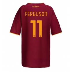 Strój piłkarski AS Roma Evan Ferguson #11 Koszulka Podstawowej damskie 2025-26 Krótki Rękaw