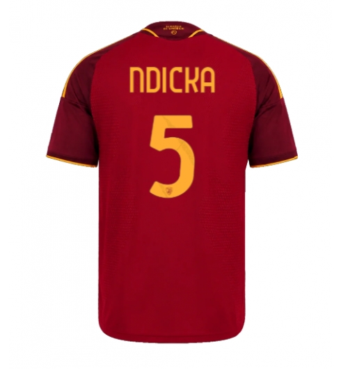 Strój piłkarski AS Roma Evan Ndicka #5 Koszulka Podstawowej 2026-27 Krótki Rękaw Strój piłkarski AS Roma Evan Ndicka #5 Koszulka Podstawowej 2026-27 Krótki Rękaw