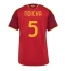 Strój piłkarski AS Roma Evan Ndicka #5 Koszulka Podstawowej damskie 2026-27 Krótki Rękaw Strój piłkarski AS Roma Evan Ndicka #5 Koszulka Podstawowej damskie 2026-27 Krótki Rękaw