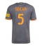 Strój piłkarski AS Roma Evan Ndicka #5 Koszulka Trzeciej 2026-27 Krótki Rękaw Strój piłkarski AS Roma Evan Ndicka #5 Koszulka Trzeciej 2026-27 Krótki Rękaw