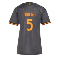 Strój piłkarski AS Roma Evan Ndicka #5 Koszulka Trzeciej damskie 2026-27 Krótki Rękaw