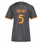 Strój piłkarski AS Roma Evan Ndicka #5 Koszulka Trzeciej damskie 2026-27 Krótki Rękaw Strój piłkarski AS Roma Evan Ndicka #5 Koszulka Trzeciej damskie 2026-27 Krótki Rękaw