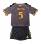 Strój piłkarski AS Roma Evan Ndicka #5 Koszulka Trzeciej dziecięce 2026-27 Krótki Rękaw (+ Krótkie spodenki)
