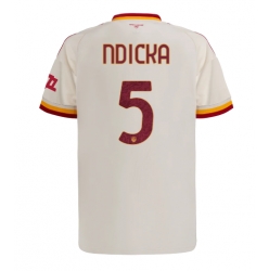 Strój piłkarski AS Roma Evan Ndicka #5 Koszulka Wyjazdowej 2026-27 Krótki Rękaw