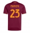 Strój piłkarski AS Roma Gianluca Mancini #23 Koszulka Podstawowej 2025-26 Krótki Rękaw Strój piłkarski AS Roma Gianluca Mancini #23 Koszulka Podstawowej 2025-26 Krótki Rękaw