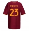 Strój piłkarski AS Roma Gianluca Mancini #23 Koszulka Podstawowej damskie 2025-26 Krótki Rękaw