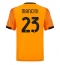 Strój piłkarski AS Roma Gianluca Mancini #23 Koszulka Wyjazdowej 2025-26 Krótki Rękaw Strój piłkarski AS Roma Gianluca Mancini #23 Koszulka Wyjazdowej 2025-26 Krótki Rękaw
