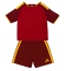 Strój piłkarski AS Roma Koszulka Podstawowej dziecięce 2026-27 Krótki Rękaw (+ Krótkie spodenki)