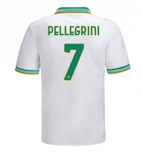 Strój piłkarski AS Roma Lorenzo Pellegrini #7 Koszulka Trzeciej 2025-26 Krótki Rękaw Strój piłkarski AS Roma Lorenzo Pellegrini #7 Koszulka Trzeciej 2025-26 Krótki Rękaw