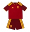 Strój piłkarski AS Roma Manu Kone #17 Koszulka Podstawowej dziecięce 2026-27 Krótki Rękaw (+ Krótkie spodenki)