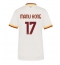 Strój piłkarski AS Roma Manu Kone #17 Koszulka Wyjazdowej damskie 2026-27 Krótki Rękaw Strój piłkarski AS Roma Manu Kone #17 Koszulka Wyjazdowej damskie 2026-27 Krótki Rękaw