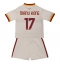 Strój piłkarski AS Roma Manu Kone #17 Koszulka Wyjazdowej dziecięce 2026-27 Krótki Rękaw (+ Krótkie spodenki)