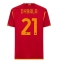 Strój piłkarski AS Roma Paulo Dybala #21 Koszulka Podstawowej 2023-24 Krótki Rękaw