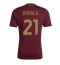 Strój piłkarski AS Roma Paulo Dybala #21 Koszulka Podstawowej 2024-25 Krótki Rękaw