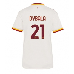 Strój piłkarski AS Roma Paulo Dybala #21 Koszulka Wyjazdowej damskie 2026-27 Krótki Rękaw