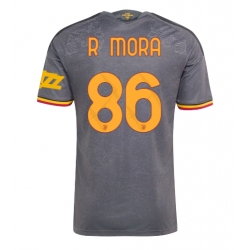 Strój piłkarski AS Roma Rodrigo Mora #86 Koszulka Trzeciej 2026-27 Krótki Rękaw