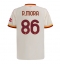 Strój piłkarski AS Roma Rodrigo Mora #86 Koszulka Wyjazdowej 2026-27 Krótki Rękaw Strój piłkarski AS Roma Rodrigo Mora #86 Koszulka Wyjazdowej 2026-27 Krótki Rękaw