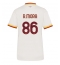 Strój piłkarski AS Roma Rodrigo Mora #86 Koszulka Wyjazdowej damskie 2026-27 Krótki Rękaw