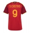 Strój piłkarski AS Roma Santiago Castro #9 Koszulka Podstawowej damskie 2026-27 Krótki Rękaw Strój piłkarski AS Roma Santiago Castro #9 Koszulka Podstawowej damskie 2026-27 Krótki Rękaw