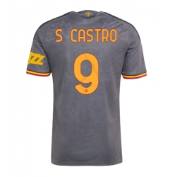 Strój piłkarski AS Roma Santiago Castro #9 Koszulka Trzeciej 2026-27 Krótki Rękaw