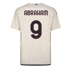 Strój piłkarski AS Roma Tammy Abraham #9 Koszulka Wyjazdowej 2023-24 Krótki Rękaw