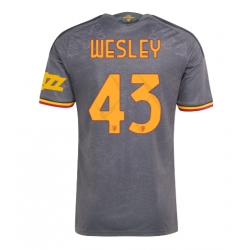 Strój piłkarski AS Roma Wesley Franca #43 Koszulka Trzeciej 2026-27 Krótki Rękaw