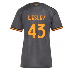 Strój piłkarski AS Roma Wesley Franca #43 Koszulka Trzeciej damskie 2026-27 Krótki Rękaw