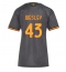 Strój piłkarski AS Roma Wesley Franca #43 Koszulka Trzeciej damskie 2026-27 Krótki Rękaw Strój piłkarski AS Roma Wesley Franca #43 Koszulka Trzeciej damskie 2026-27 Krótki Rękaw