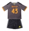 Strój piłkarski AS Roma Wesley Franca #43 Koszulka Trzeciej dziecięce 2026-27 Krótki Rękaw (+ Krótkie spodenki)