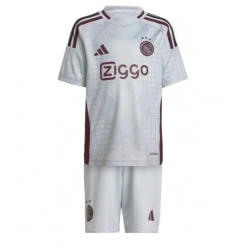 Strój piłkarski Ajax Koszulka Trzeciej dziecięce 2024-25 Krótki Rękaw (+ Krótkie spodenki)