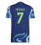 Strój piłkarski Ajax Raul Moro #7 Koszulka Wyjazdowej 2025-26 Krótki Rękaw