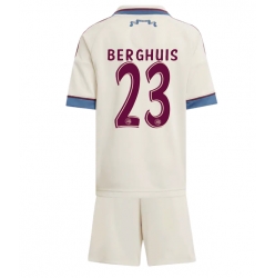 Strój piłkarski Ajax Steven Berghuis #23 Koszulka Trzeciej dziecięce 2025-26 Krótki Rękaw (+ Krótkie spodenki)