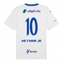 Strój piłkarski Al-Hilal Neymar Jr #10 Koszulka Wyjazdowej 2024-25 Krótki Rękaw