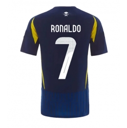 Strój piłkarski Al-Nassr Cristiano Ronaldo #7 Koszulka Wyjazdowej 2024-25 Krótki Rękaw