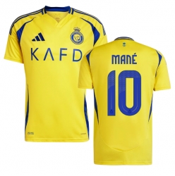 Strój piłkarski Al-Nassr Sadio Mane #10 Koszulka Podstawowej 2024-25 Krótki Rękaw