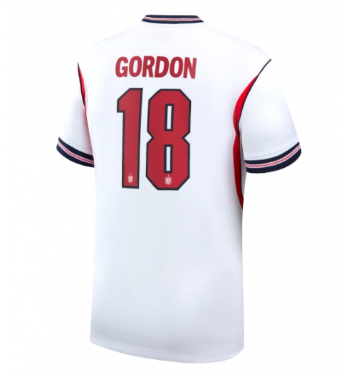 Strój piłkarski Anglia Anthony Gordon #18 Koszulka Podstawowej MŚ 2026 Krótki Rękaw Strój piłkarski Anglia Anthony Gordon #18 Koszulka Podstawowej MŚ 2026 Krótki Rękaw