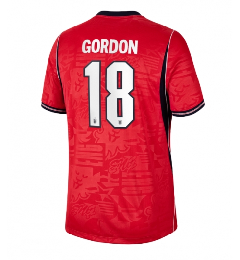 Strój piłkarski Anglia Anthony Gordon #18 Koszulka Wyjazdowej MŚ 2026 Krótki Rękaw Strój piłkarski Anglia Anthony Gordon #18 Koszulka Wyjazdowej MŚ 2026 Krótki Rękaw