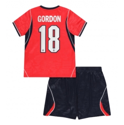 Strój piłkarski Anglia Anthony Gordon #18 Koszulka Wyjazdowej dziecięce MŚ 2026 Krótki Rękaw (+ Krótkie spodenki)