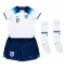 Strój piłkarski Anglia Bukayo Saka #17 Koszulka Podstawowej dziecięce MŚ 2022 Krótki Rękaw (+ Krótkie spodenki)